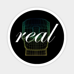 "REAL" MOAI-GIGACHAD DARK Magnet
